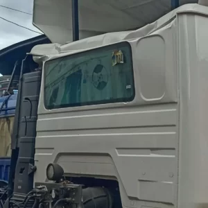 commercial truck undergoing inspection after a vehicle damage insurance claim in the Philippines