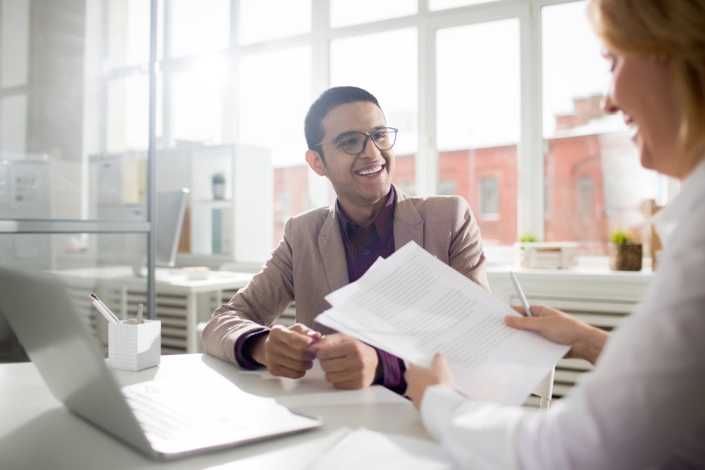 business owner reviewing insurance coverage for a company in the Philippines